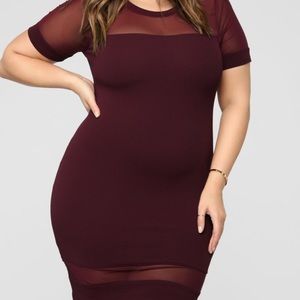 Fashion Nova “Thinking of You” dress